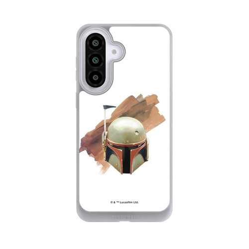 Samsung Galaxy A57 5G NIVOpure Boba Fett Helm Weiß