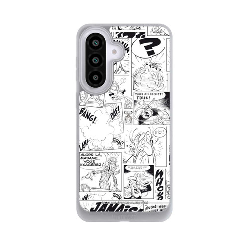 Samsung Galaxy A57 5G NIVOpure Asterix Comic Black and White