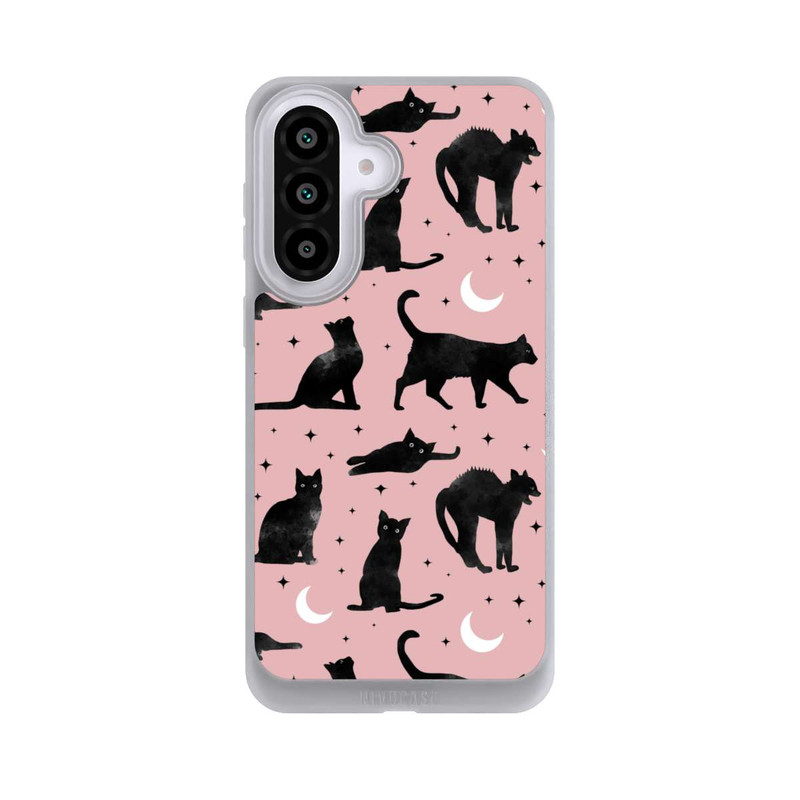 Galaxy A57 5G NIVOpure Cats And Moon On Pink