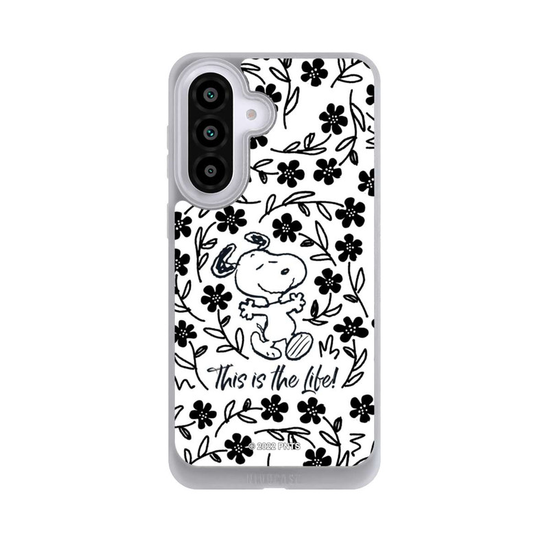 Galaxy A57 5G NIVOpure Snoopy schwarz und weiß This Is The Life