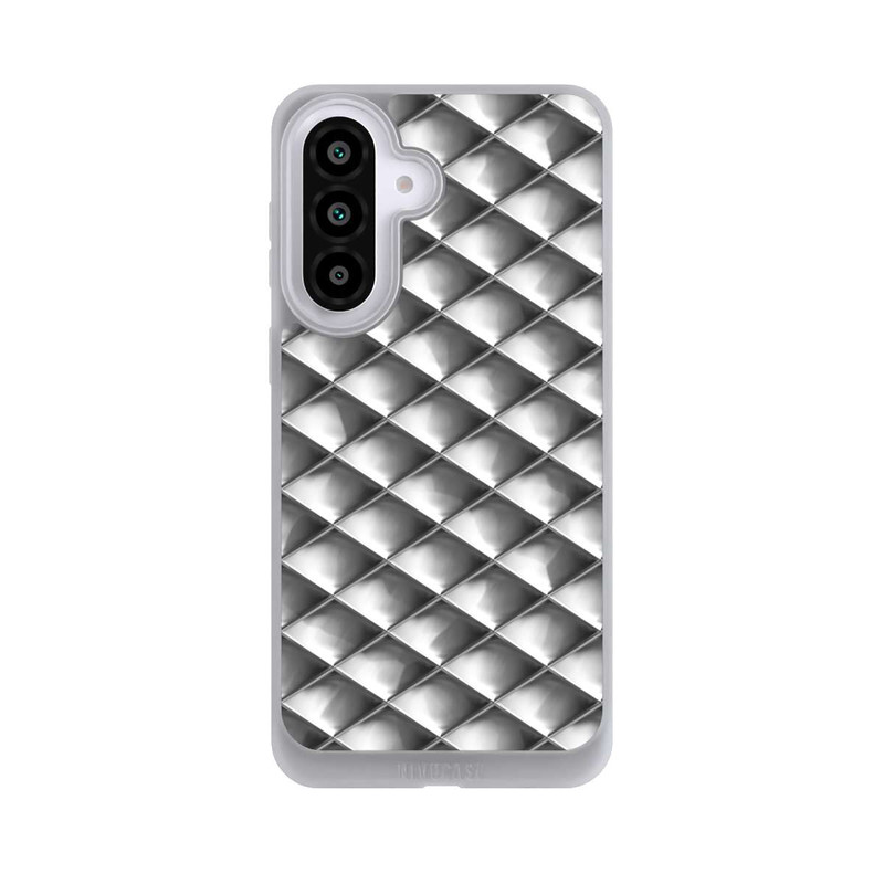 Galaxy A57 5G NIVOpure Glamour Silver Squares