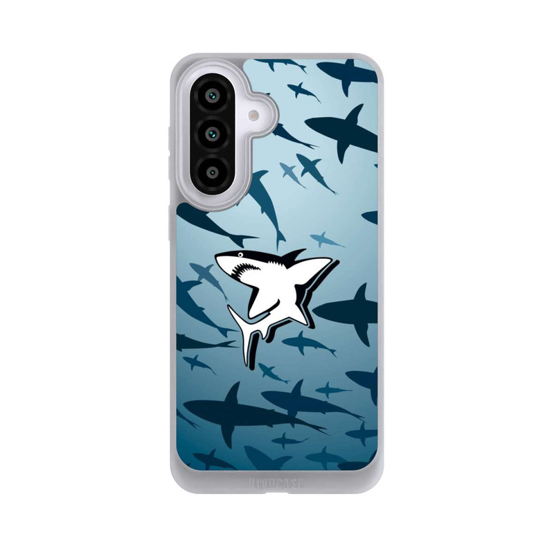 Galaxy A57 5G NIVOpure Haie Muster Blau