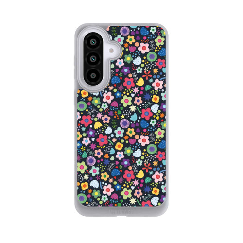 Samsung Galaxy A57 5G NIVOpure Psychedelic Flowers Multi Black