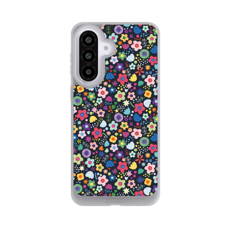 Galaxy A57 5G NIVOpure Psychedelic Flowers Multi Black