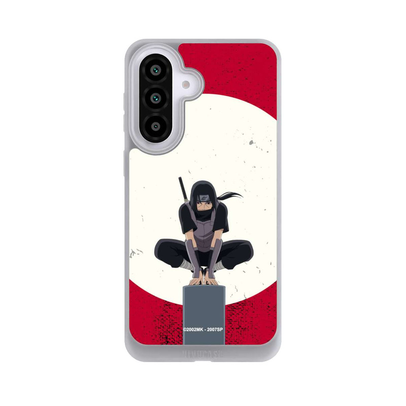 Galaxy A57 5G NIVOpure Itachi Uchiha Symbol Roter Hintergrund