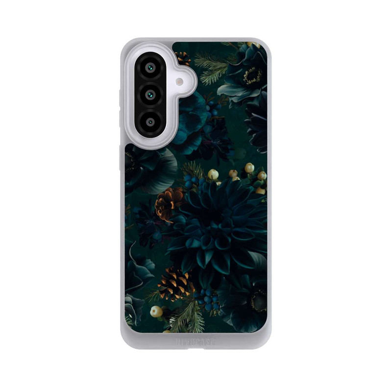 Galaxy A57 5G NIVOpure Blumenmuster Grün und Blau