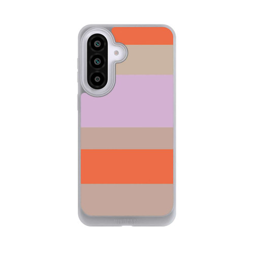 Samsung Galaxy A57 5G NIVOpure Moca Lila Orange Stripes