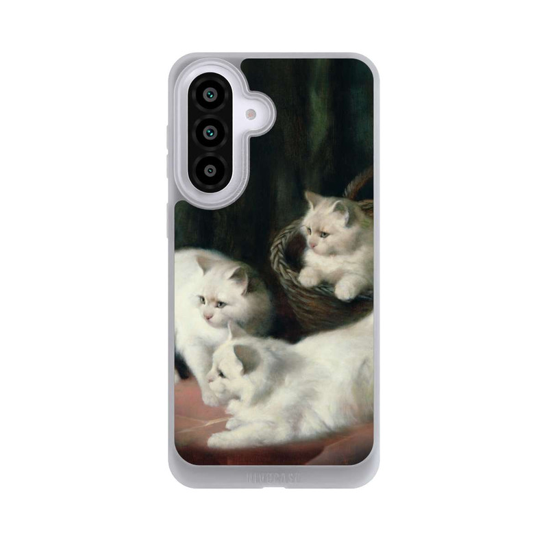 Galaxy A57 5G NIVOpure Three White Angora Kittens