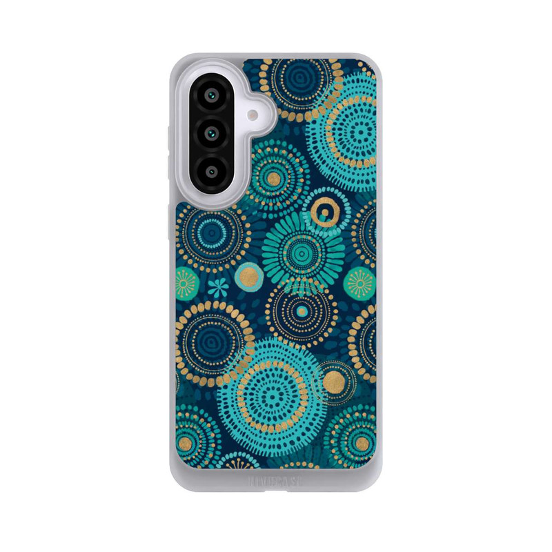 Galaxy A57 5G NIVOpure Blockprint India Teal Gold