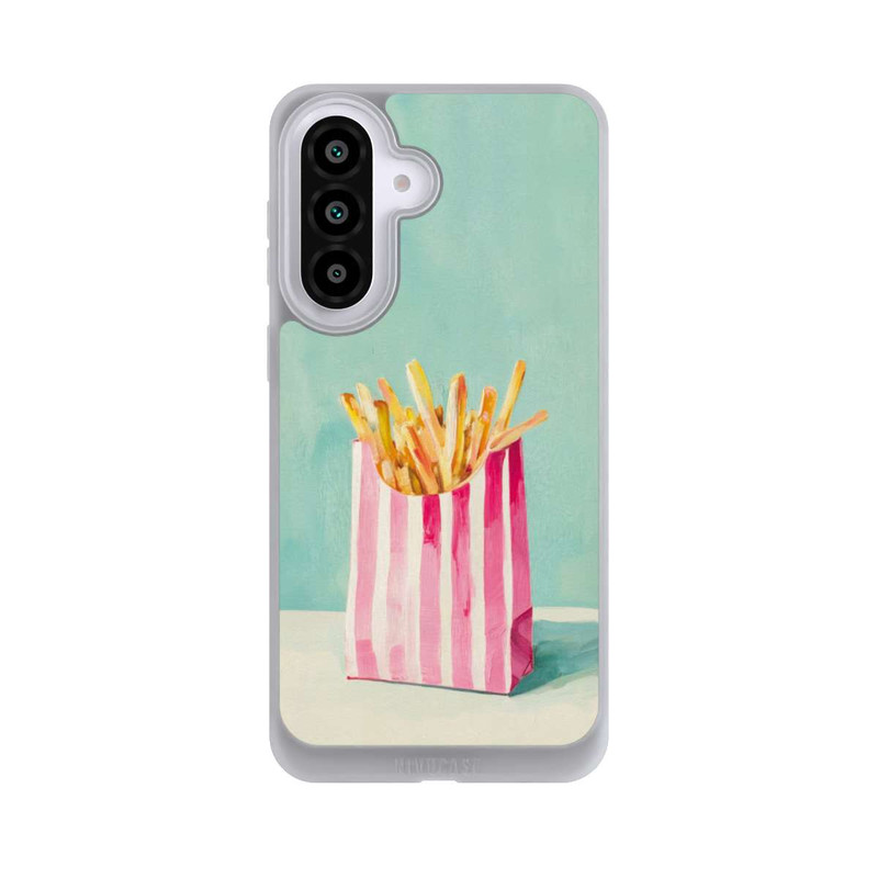 Galaxy A57 5G NIVOpure Retro Pommes Blau Watercolor
