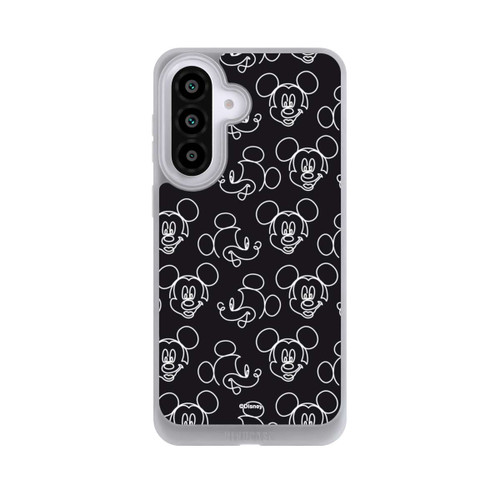 Samsung Galaxy A57 5G NIVOpure Disney Mickey Faces Black Line Art Pattern