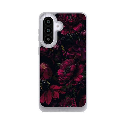 Samsung Galaxy A57 5G NIVOpure Dunkle Rote Blumen Liebe