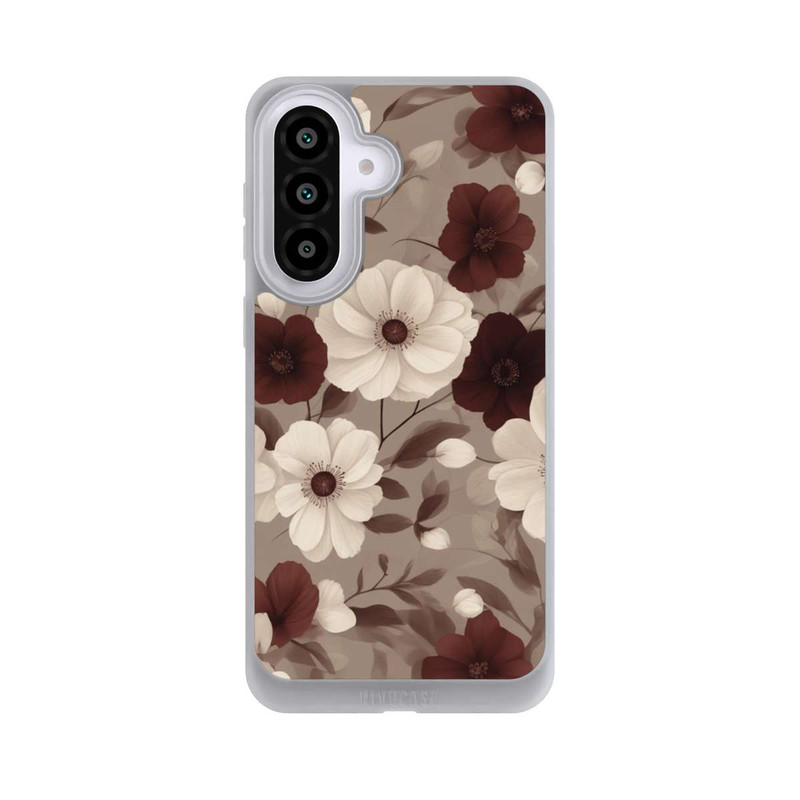 Galaxy A57 5G NIVOpure Bordeaux Und Creme Blumen mit KI