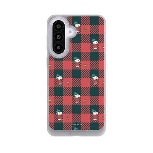 Samsung Galaxy A57 5G NIVOpure Peanuts Red Tartan Pattern