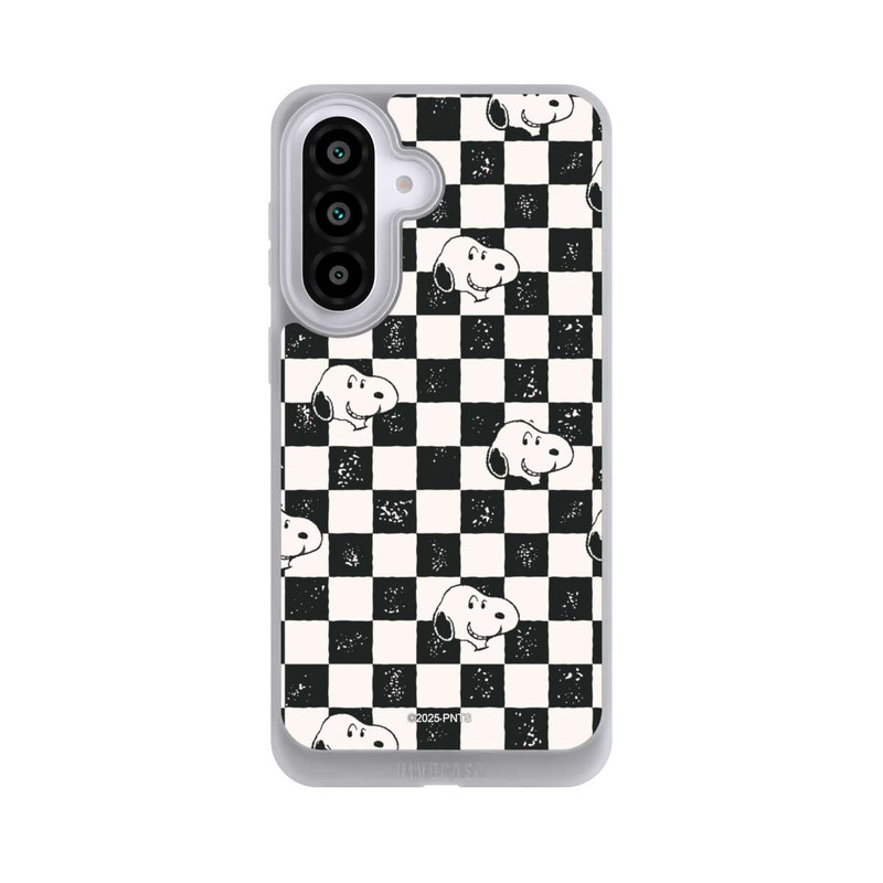 Galaxy A57 5G NIVOpure Snoopy Heads Checked Pattern