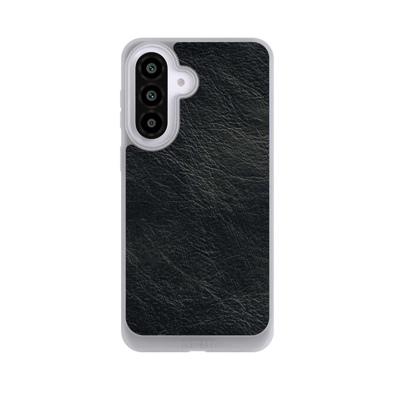 Galaxy A57 5G NIVOpure Schwarzer Lederlook Hintergrund