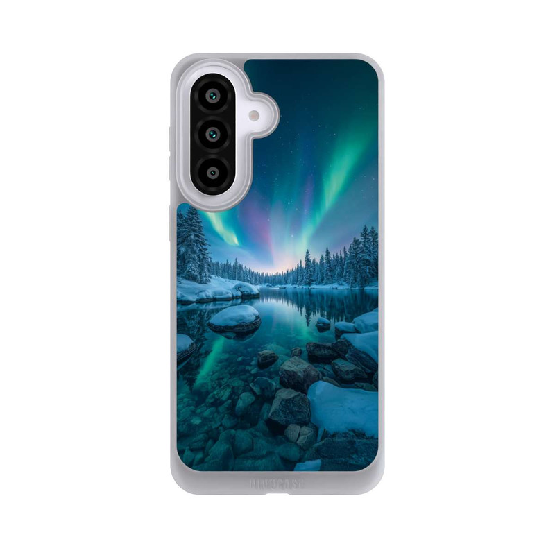 Galaxy A57 5G NIVOpure Nordlichter Glühen mit KI