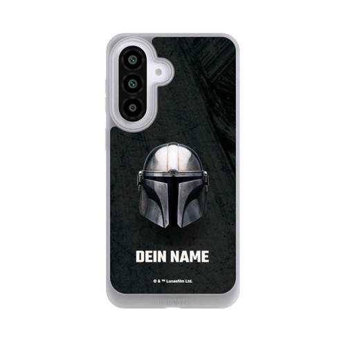 Samsung Galaxy A57 5G NIVOpure Star Wars Mandalorian Black Helmet Personalisierbar