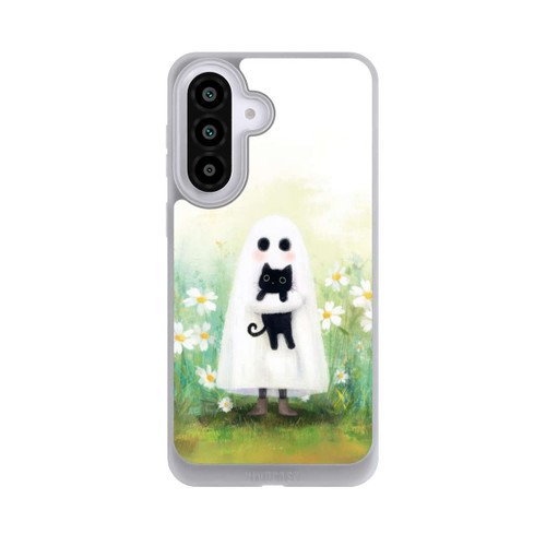 Samsung Galaxy A57 5G NIVOpure Ghost Hug for Cat Halloween with AI