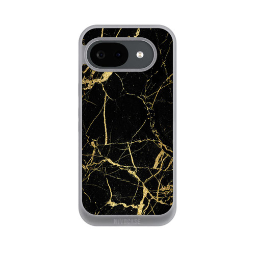 Google Pixel 10a NIVOpure Schwarzgoldener Marmor-Look