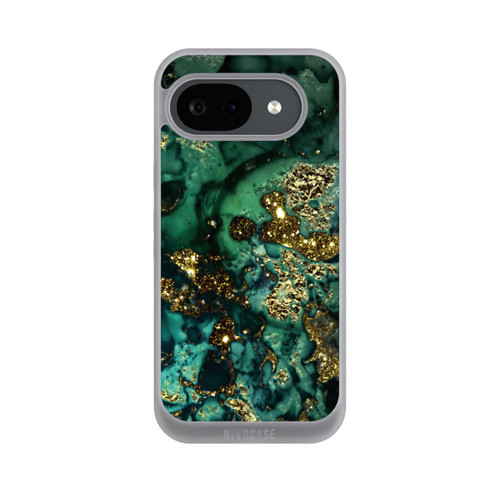 Google Pixel 10a NIVOpure Cyan Glitzer Marmorlook