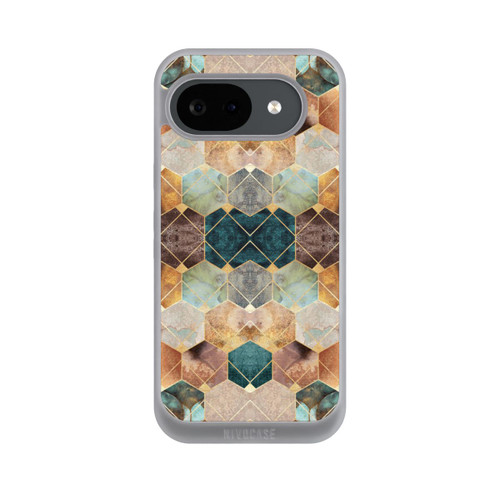 Google Pixel 10a NIVOpure Naturfarbene Sechsecke und Diamanten