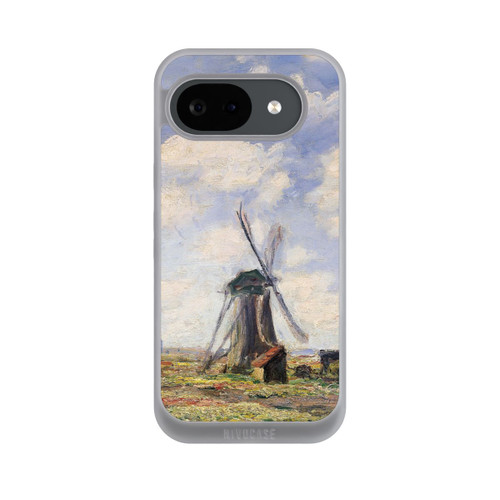 Google Pixel 10a NIVOpure Tulpenfelder mit der Rijnsburger Windmühle von Claude Monet