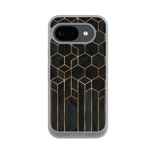 Google Pixel 10a NIVOpure Schwarze Sechsecke