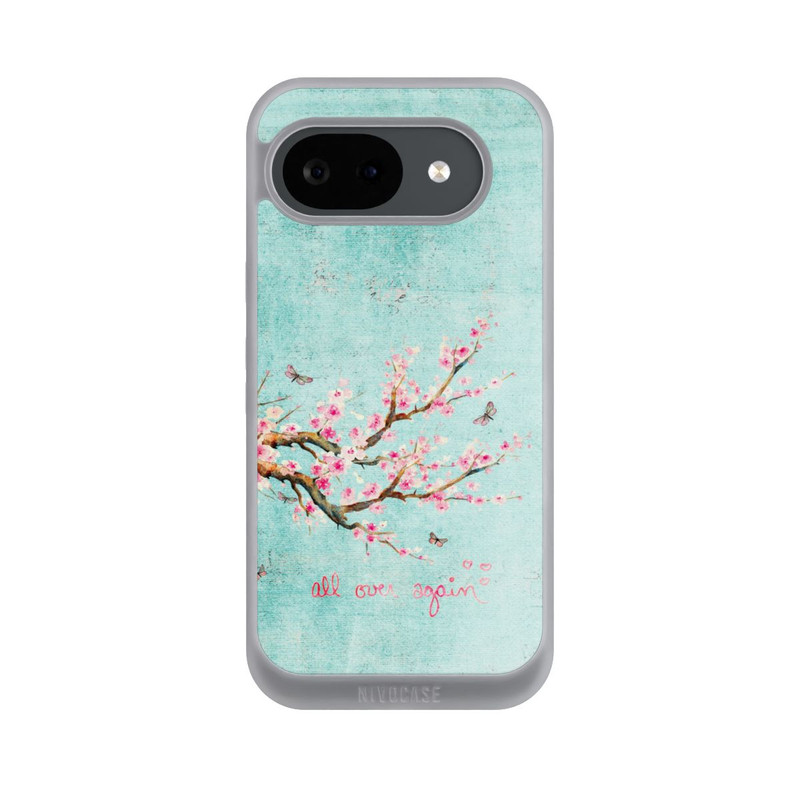 Pixel 10a NIVOpure Motif d'arbre en fleurs de cerisier bleu