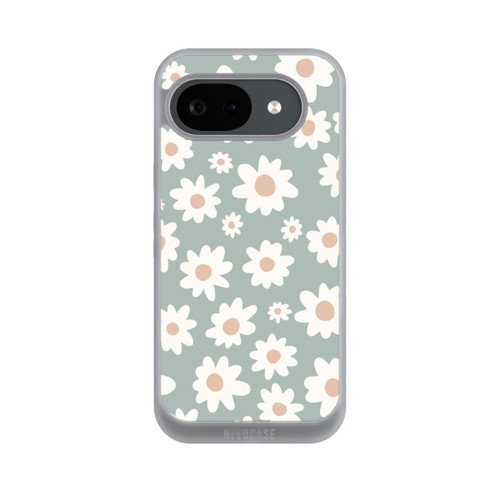 Google Pixel 10a NIVOpure Gänseblümchen Muster grün