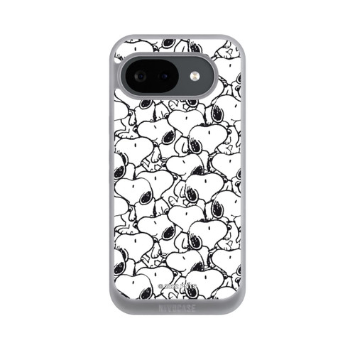 Google Pixel 10a NIVOpure Snoopy Muster Schwarz und Weiß