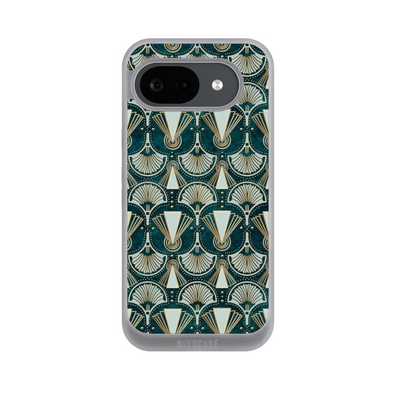 Pixel 10a NIVOpure Art Deco Green Pattern