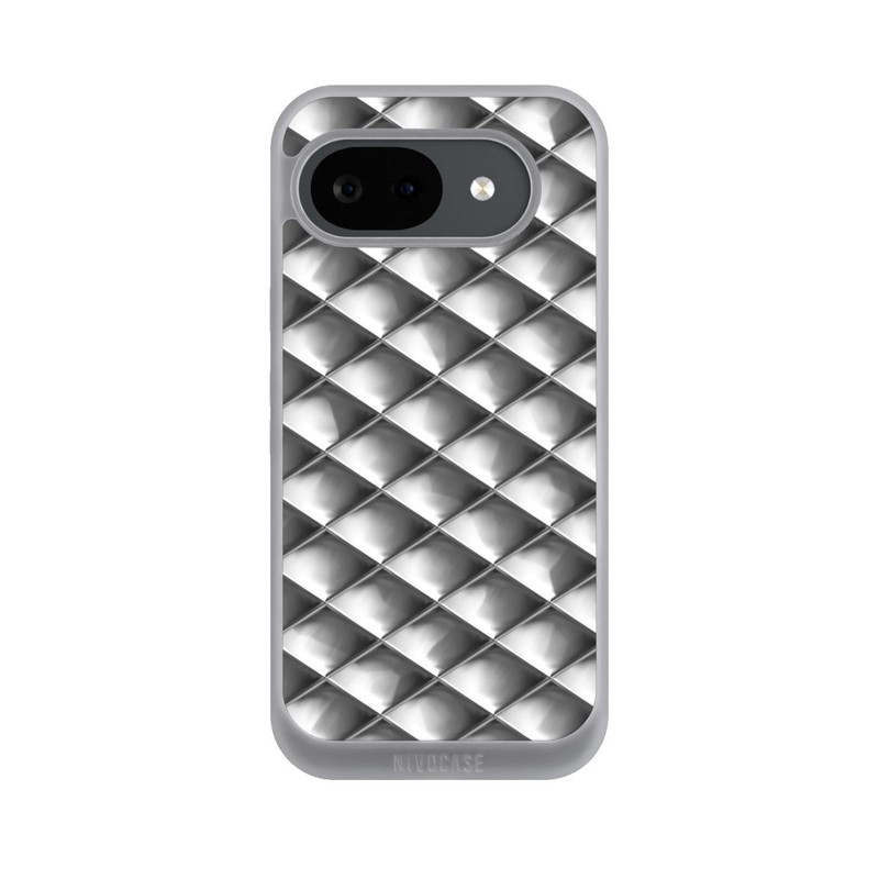 Pixel 10a NIVOpure Glamour Silver Squares