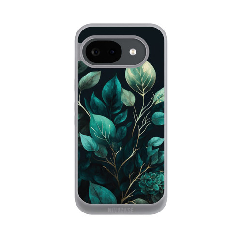 Google Pixel 10a NIVOpure Eucalyptus Fond Sombre avec IA