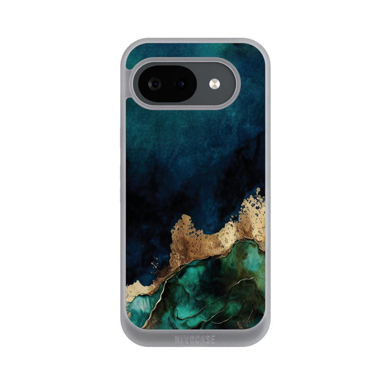 Pixel 10a NIVOpure Bleu pétrole avec or