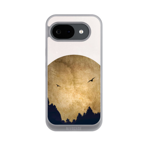 Google Pixel 10a NIVOpure Zwei Vögel vor Mond
