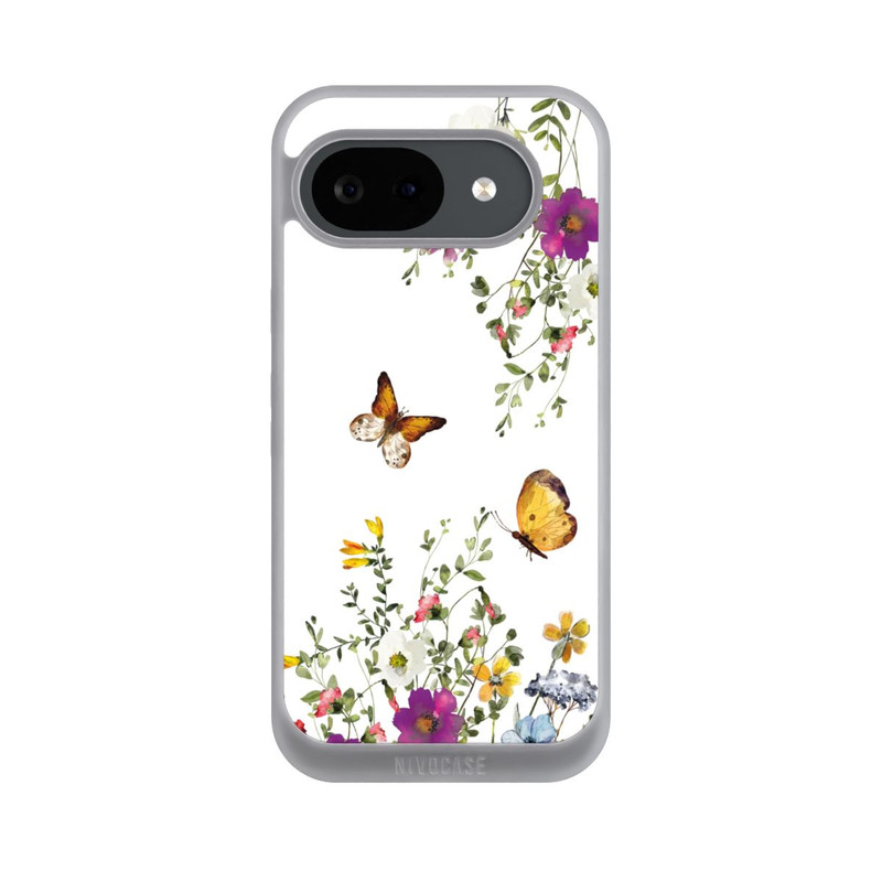 Pixel 10a NIVOpure Butterflies And Colorful Flowers