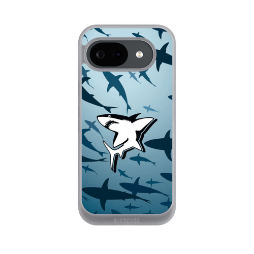 Google Pixel 10a NIVOpure Haie Muster Blau