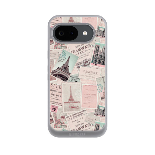 Google Pixel 10a NIVOpure Vintage Paris Postcards Pattern
