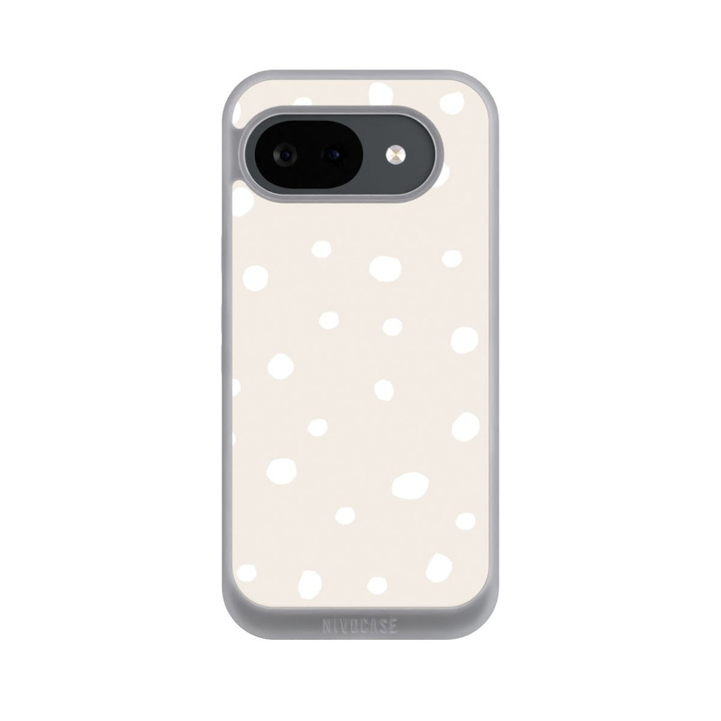 Pixel 10a NIVOpure Punktmuster Braun Weiß