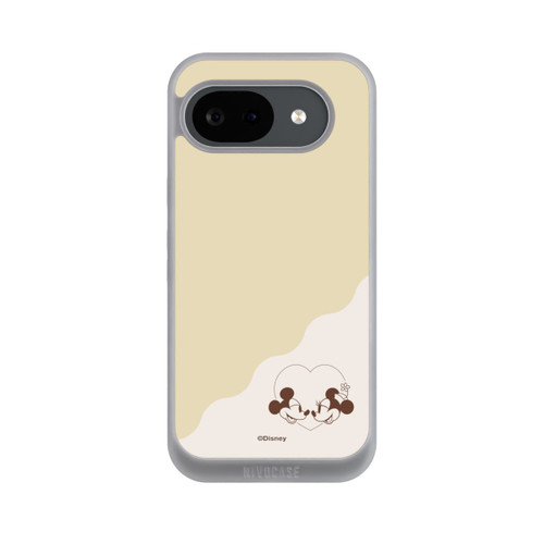 Google Pixel 10a NIVOpure Mickey and Minnie Love Heart Beige