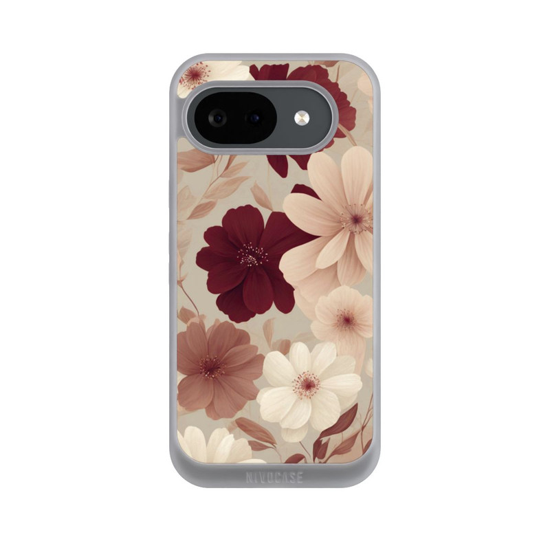 Pixel 10a NIVOpure Romantic Flowers Beige with AI