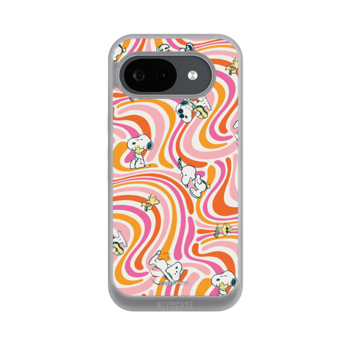 Google Pixel 10a NIVOpure Peanuts Hippie Pattern Orange