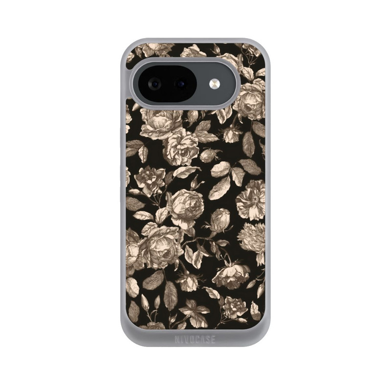 Pixel 10a NIVOpure Canvas dark flowers