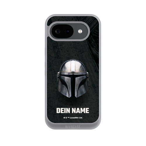 Google Pixel 10a NIVOpure Star Wars Mandalorian Black Helmet Personalisierbar