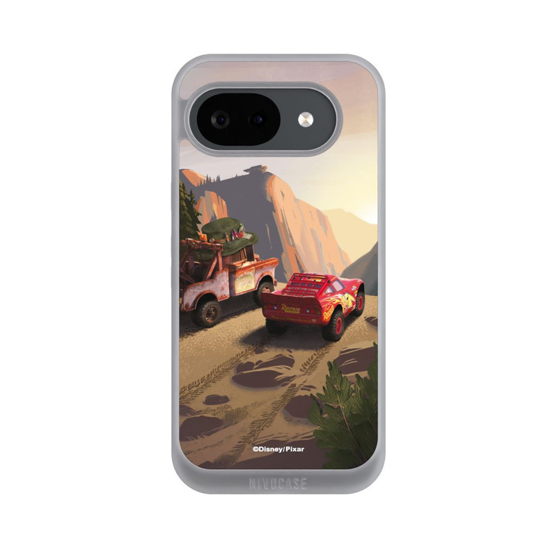 Pixel 10a NIVOpure Disney Pixar Cars Sunset Lightning McQueen and Mater