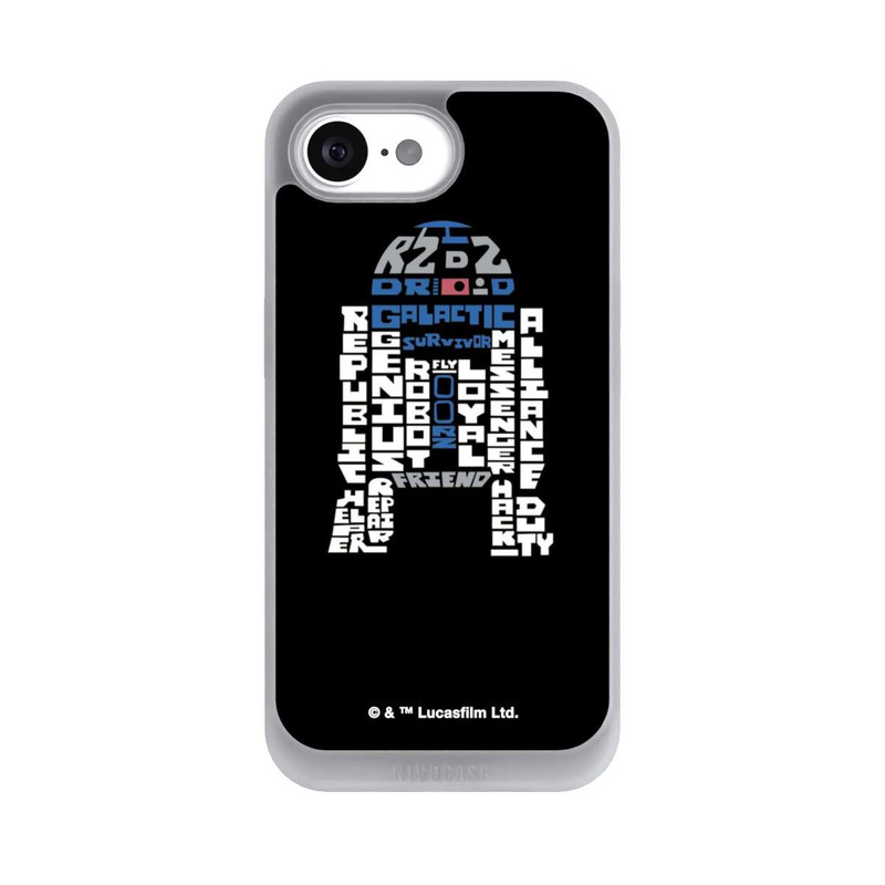 iPhone 17e NIVOpure R2-D2 Typo Grafisch