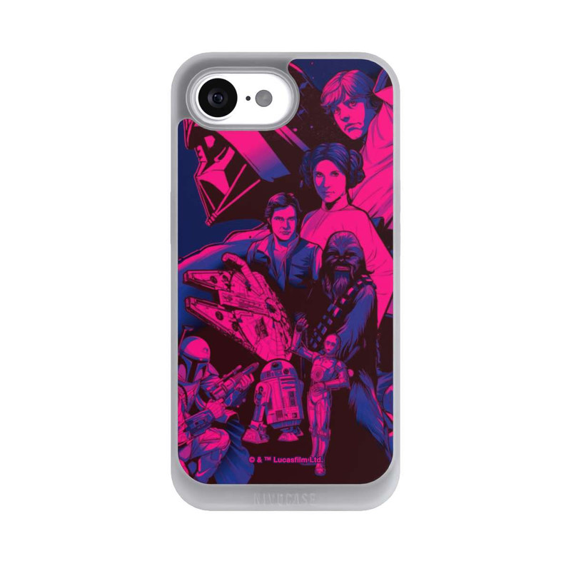 iPhone 17e NIVOpure StarWars Charaktere - Ultraviolet