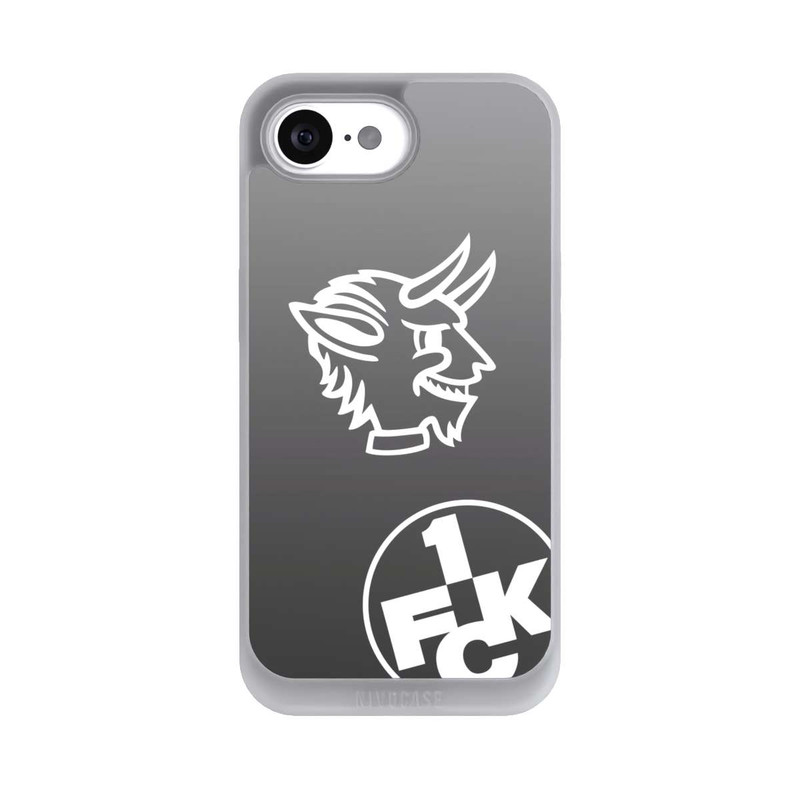 iPhone 17e NIVOpure Teufelskopf FCK auf Schwarz