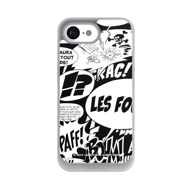 iPhone 17e NIVOpure Sprechblasen Asterix Schwarz